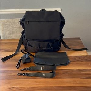 BÉIS The ultimate diaper backpack in black